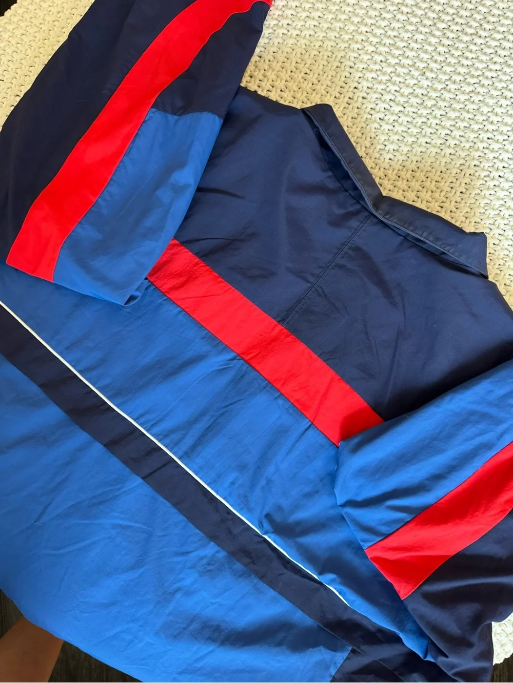 PUMA Scuderia Ferrari Anorak Windbreaker Men’s XL Blue Red